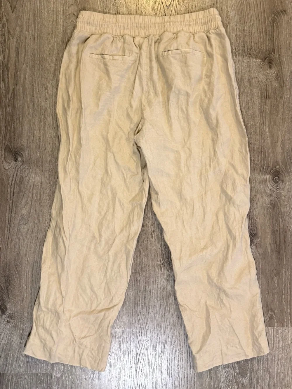Quince 100% European Linen Wide Leg Pants